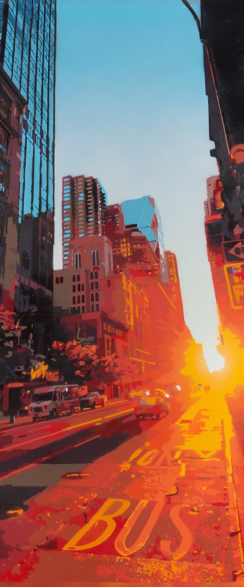 Manhattanhenge #4 by Marco Barberio