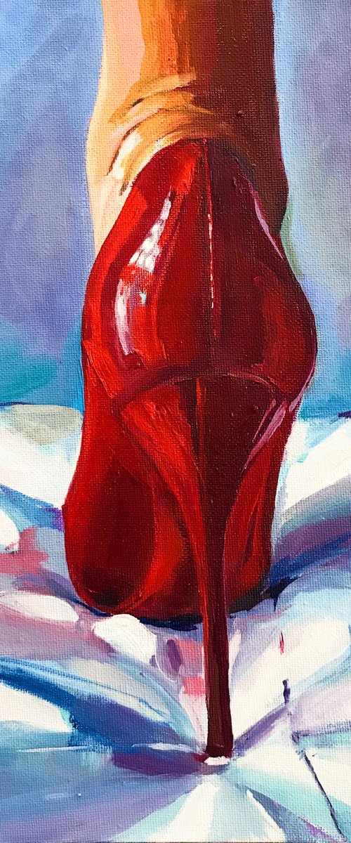 Red heart by Sasha Robinson