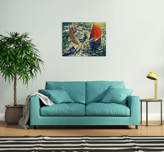 Captive to the waves