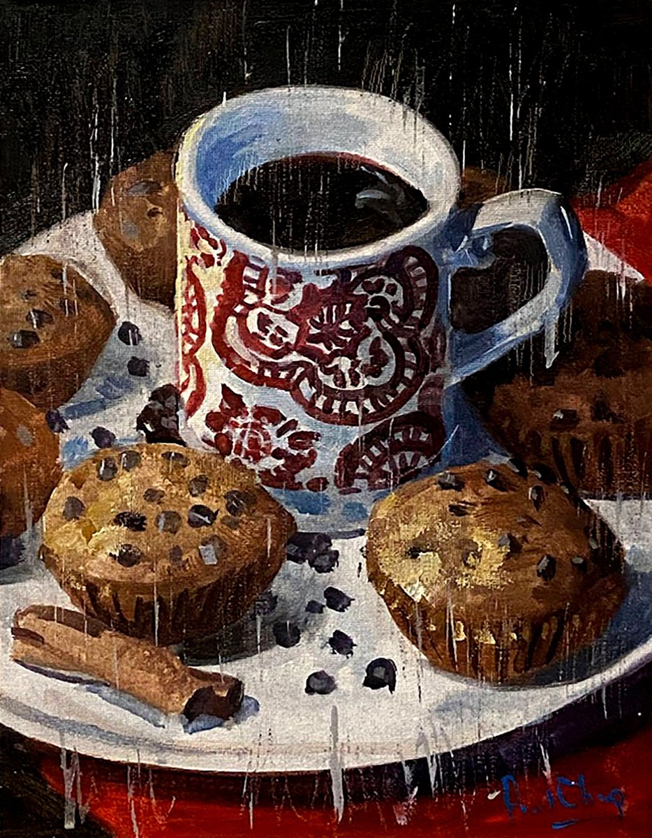 Breakfast By Paul Cheng, 9 X 12, Artwork For Sale On Artfinder