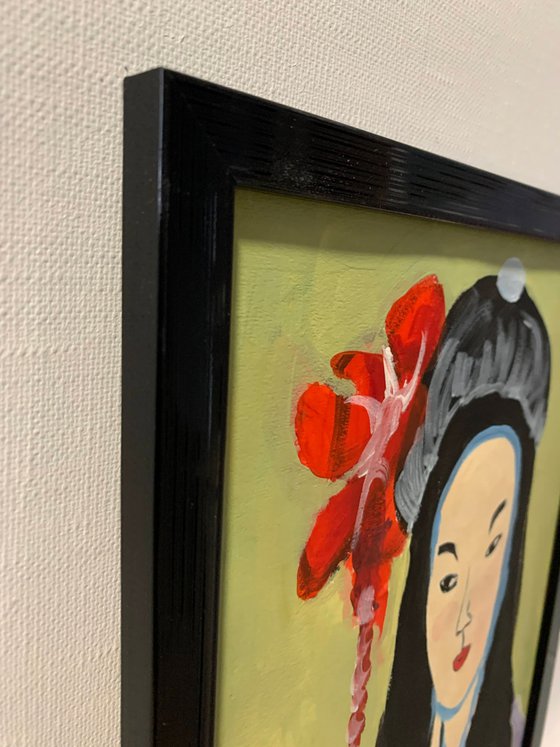 Japanese beauty. Geisha. #9