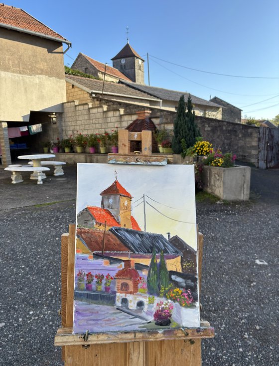 Church Tower in Balesmes-sur-Marne