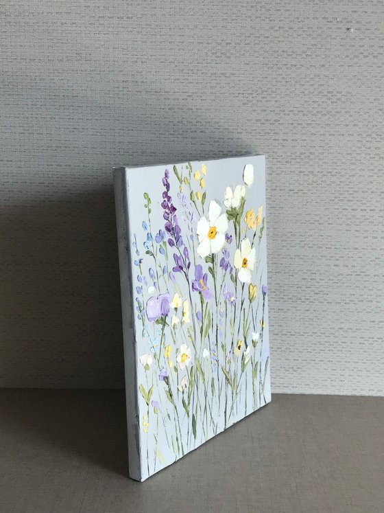 Flowers oil painting  22x28cm