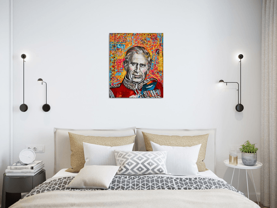 King Charles III- Pop art