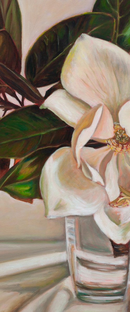 Magnolia by Liudmila Pisliakova