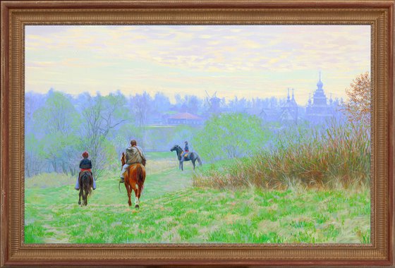 Suzdal. Walk