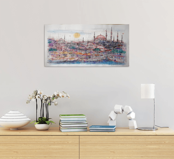 Colurful Istanbul Panorama