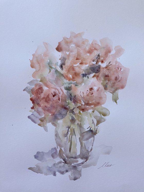 Roses 36x48 cm 2025