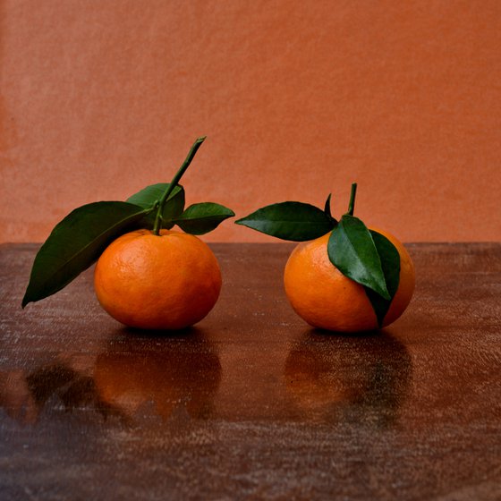 Two oranges