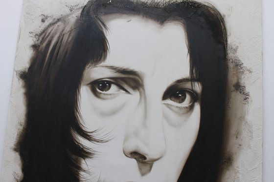 ANNA ritratto di Anna Magnani cm 50x50
