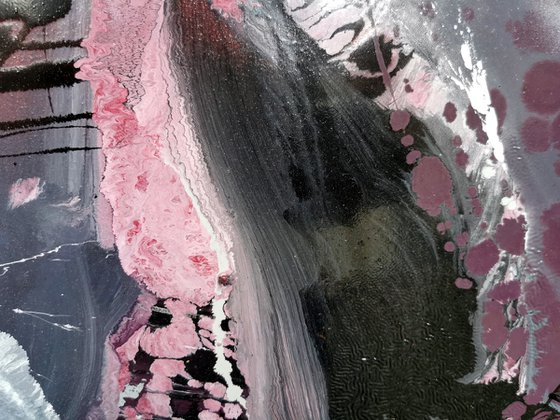 Large Unique Abstract Painting Chopin Music By Kloska