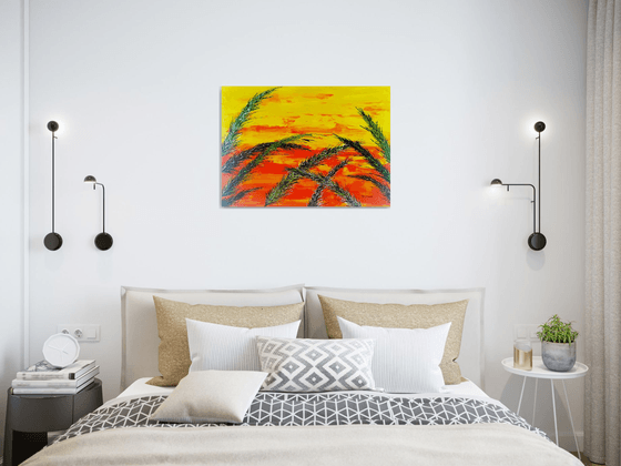 Grass In Yellow Color