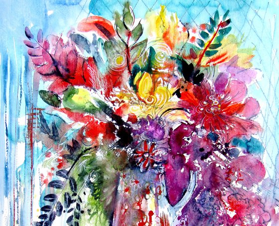 Colorful life with flowers II