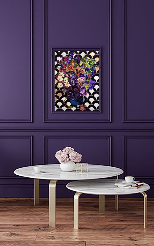Copper and Purple Autumn by Karolina Franceschini