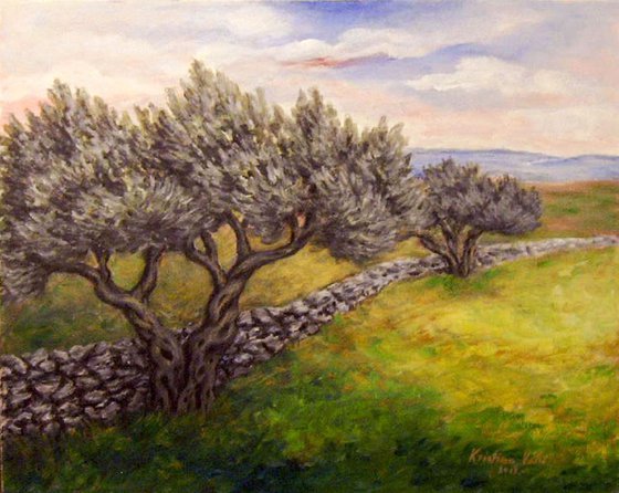 Olive trees