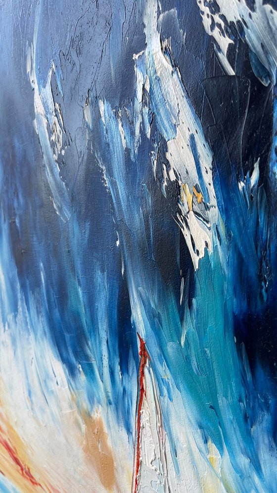 Sail through the wave