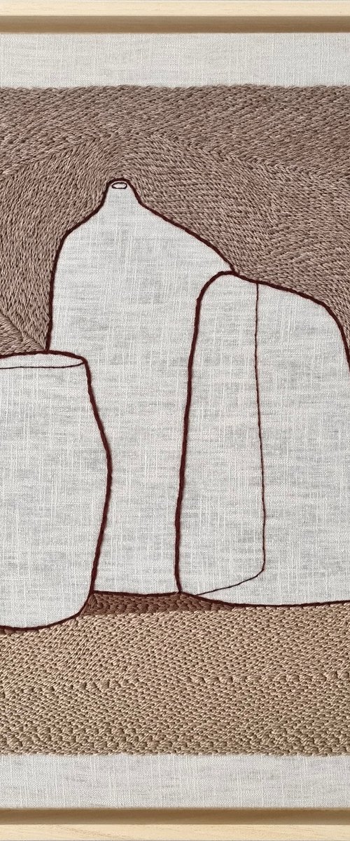 Vase Composition IV’24 by Milena Paladino