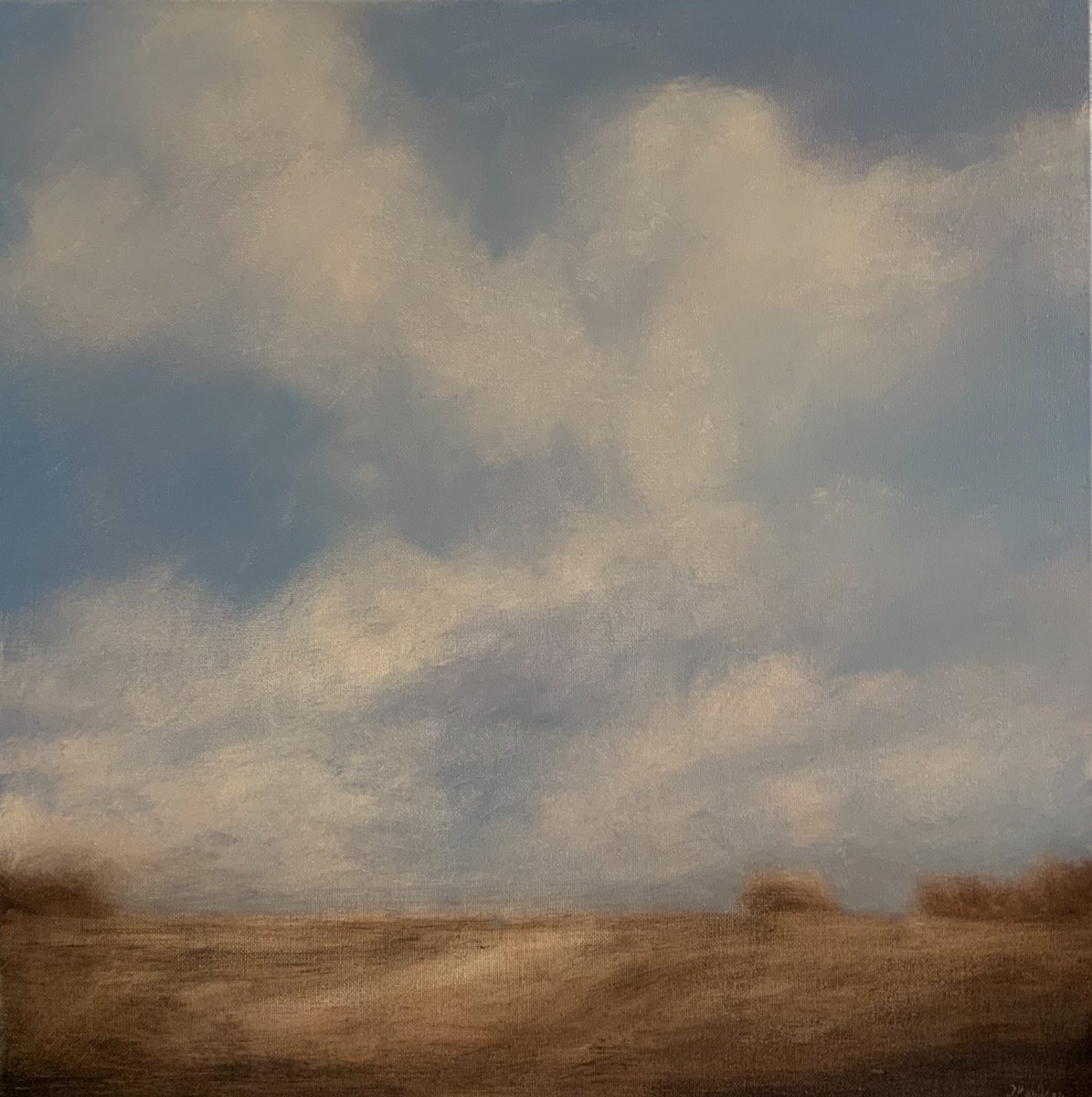 Impressionistic Landscape Oil Painting By Jessica Davidson, 18 X 18, Where Dreams Come From, Original Artwork