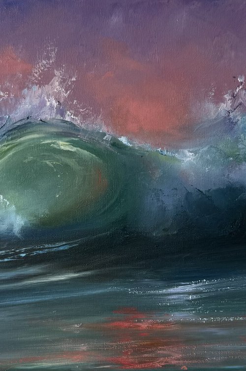 Tropical evening, strawberry by Alesia Yeremeyeva