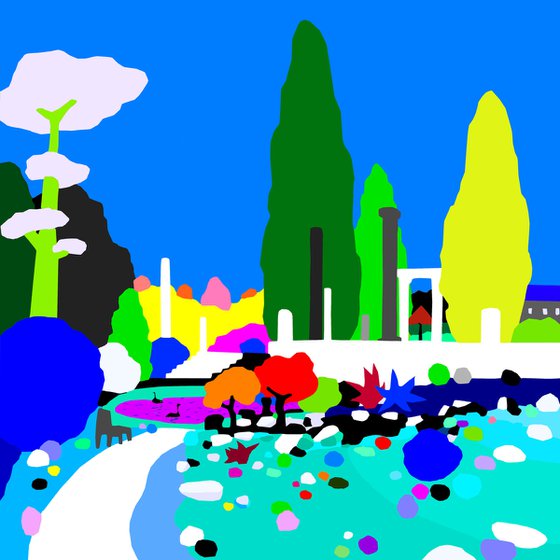 Neoclassic mini-golf