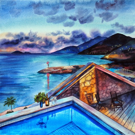 Mediterranean sunset