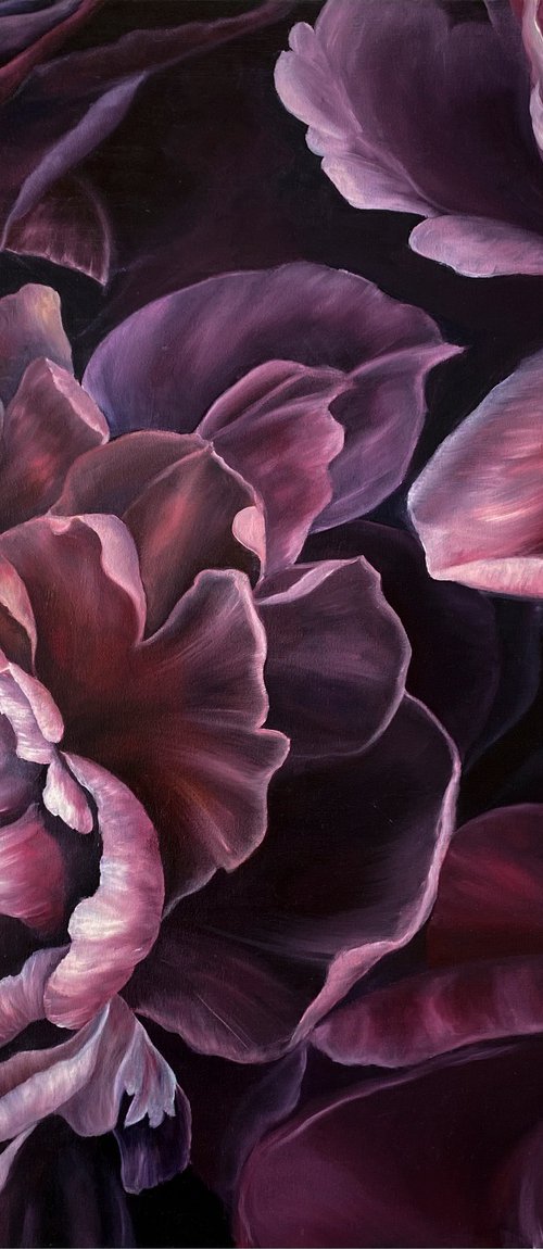 Peony Bloom by Anna Lyashenko