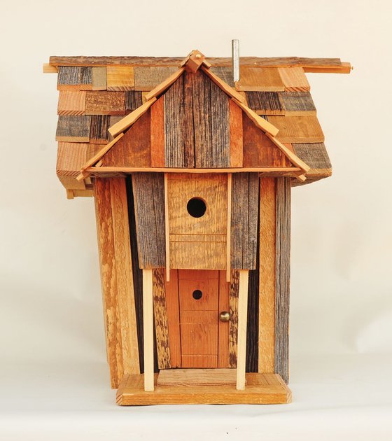 Rustic Deco Birdhouse #12