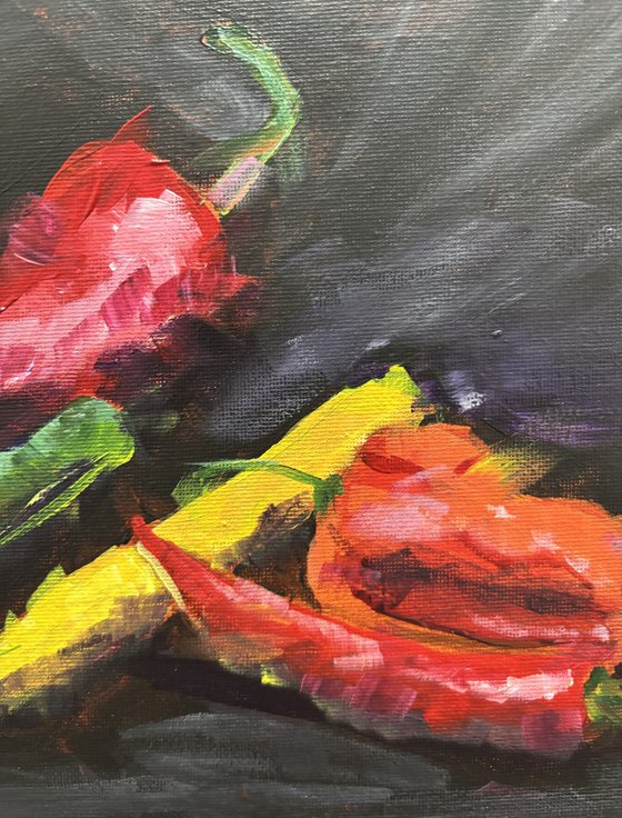 The Hot Five Still Life