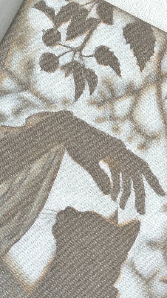 Soft Summer Encounters - Beige Cat Shadow