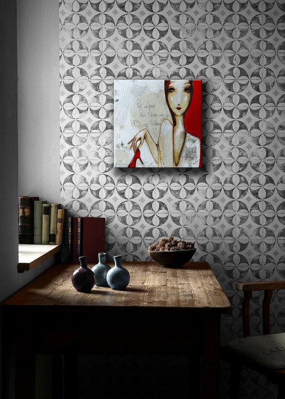 Put o your red shoes