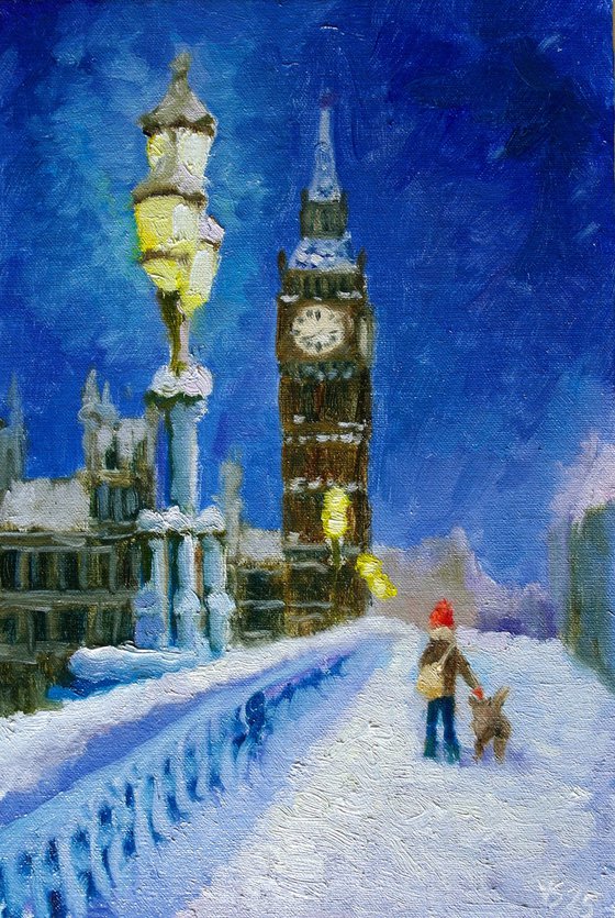 London, Winter, Big Ben