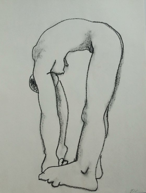 Figure Study - Forward Bend