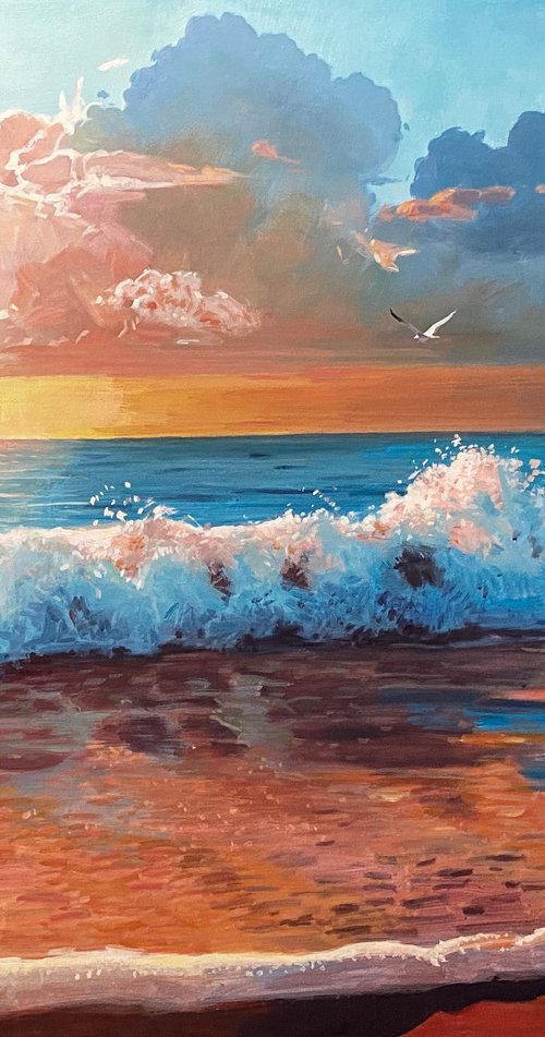 Laguna Beach Sunset No.38 by Paul Cheng