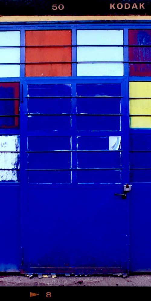 Garage Door, Porta Genova, Milan by Richard Heeps