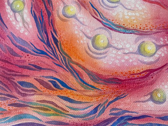 Unknown worlds. Feminine energy