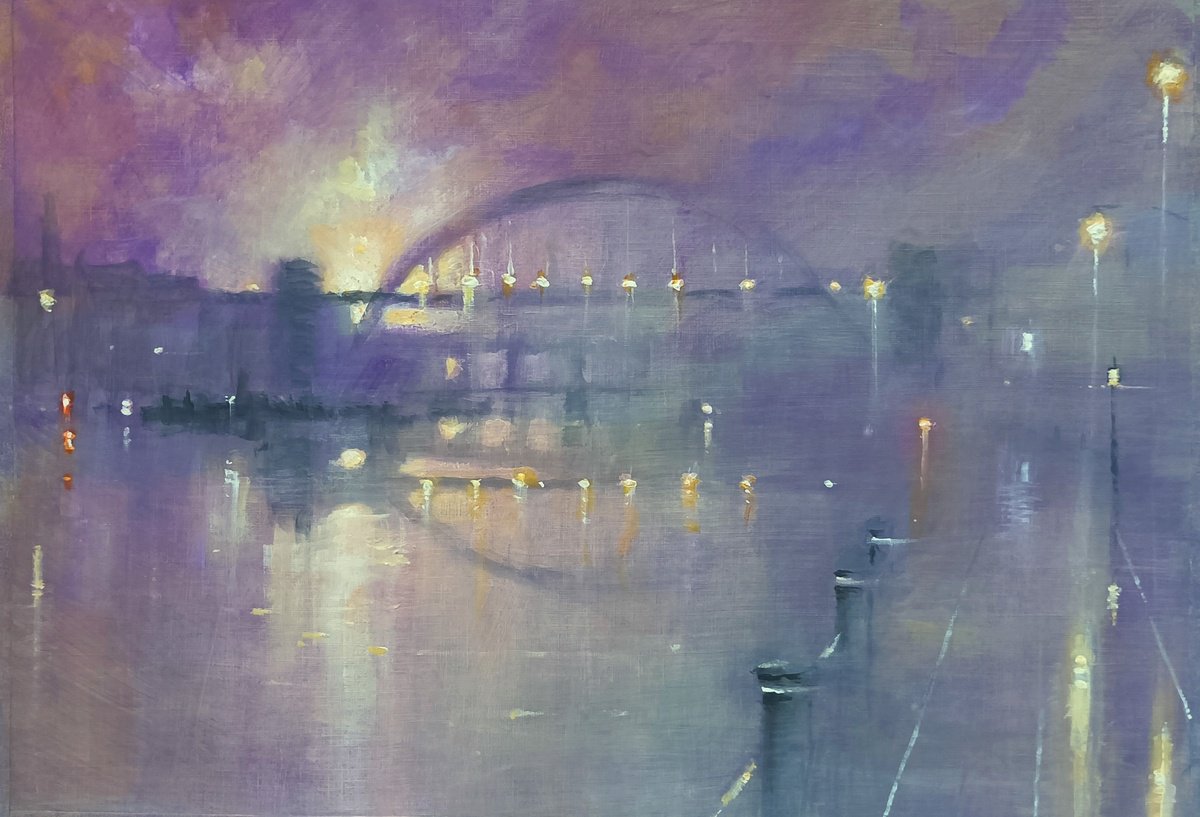 Fog on The Tyne by Alan Harris
