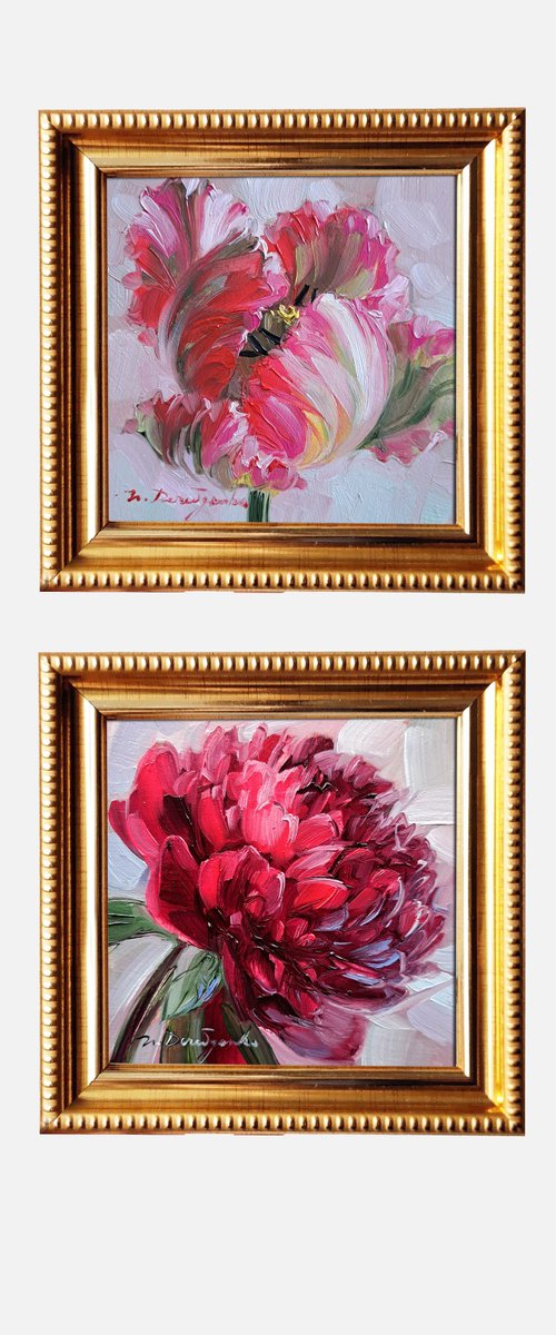 Love flowers by Nataly Derevyanko