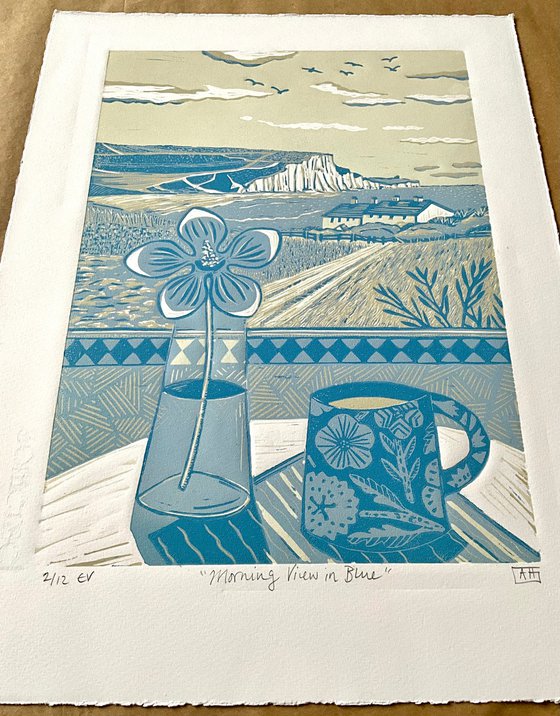 Morning View in Blue