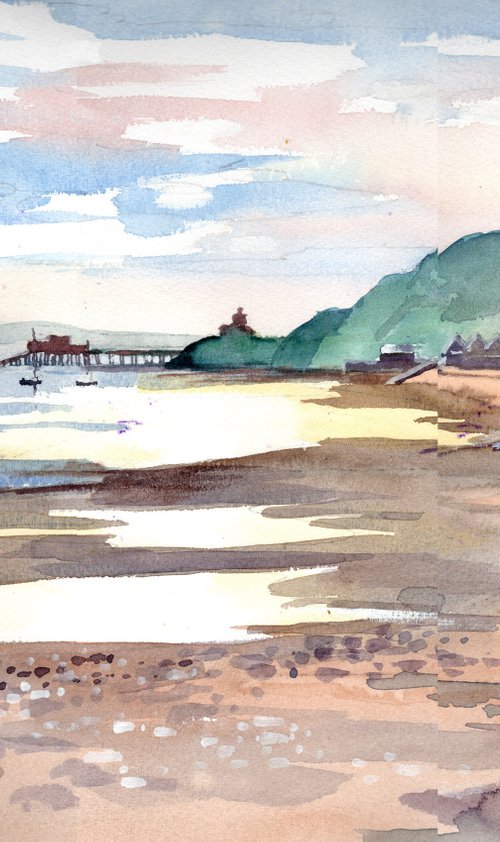 Bracelet Bay, Mumbles, Gower, Wales by Peter Day