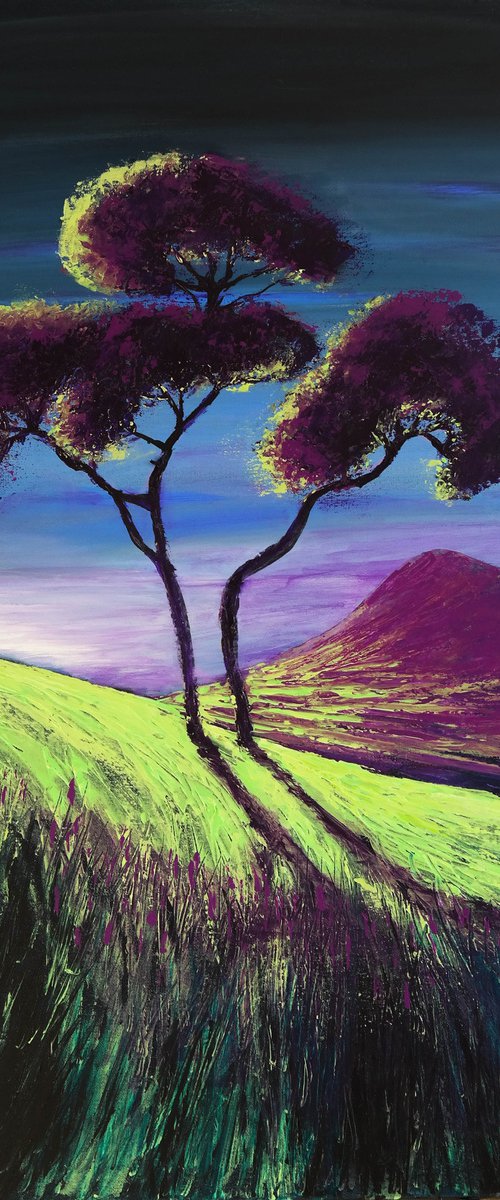 Fairy morning- Fields and Colors Series by Danijela Dan