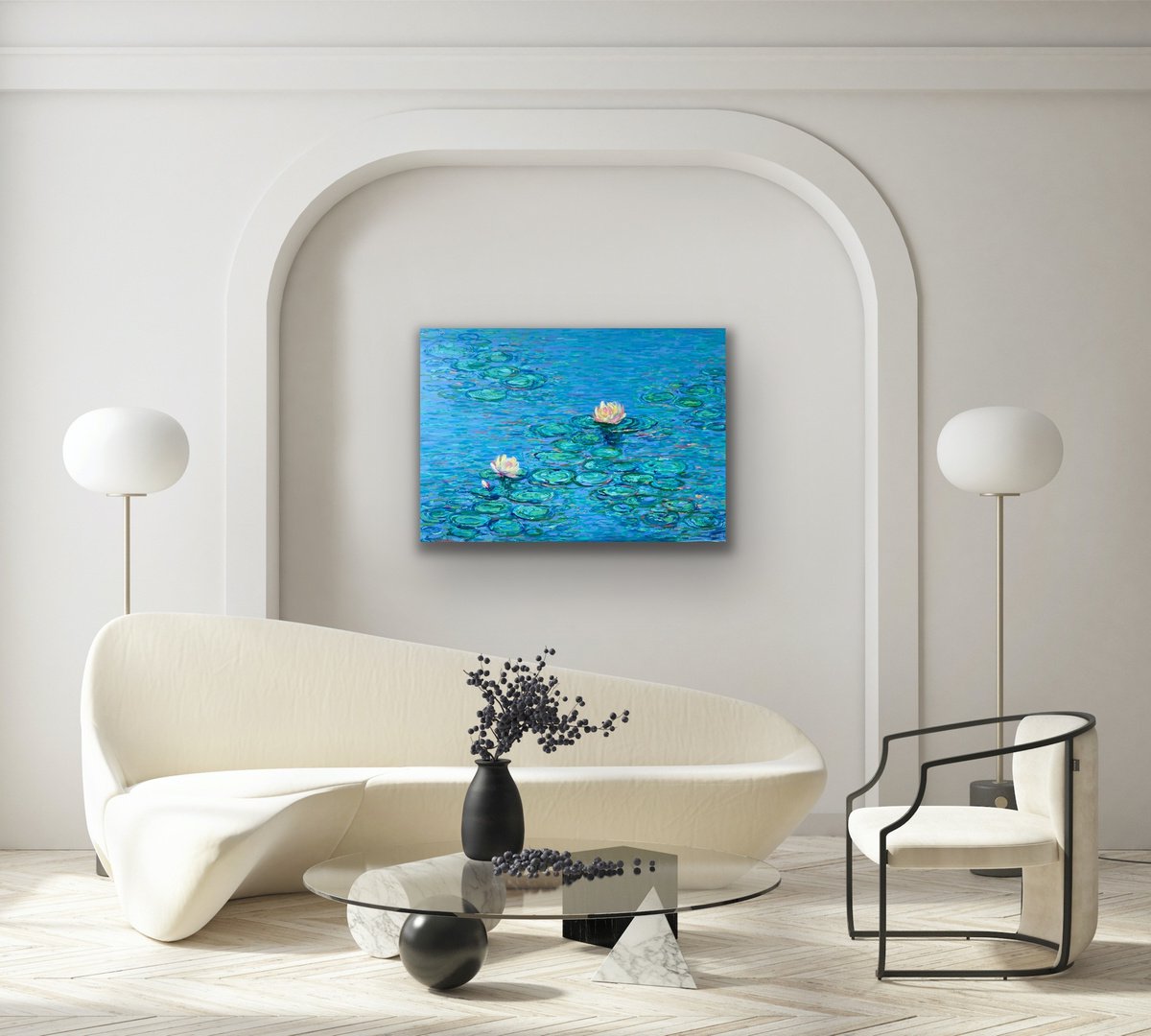 Expressive Abstract Oil Painting By Julia Borg, 39 X 28", "Beloved", Original Artwork