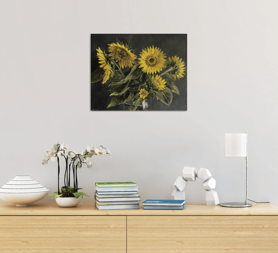 Sunflowers bouquet