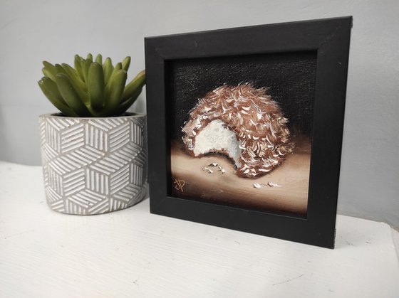 Little Coconut snowball marshmallow still life