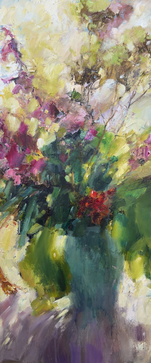 Floral Glow by Olha Laptieva