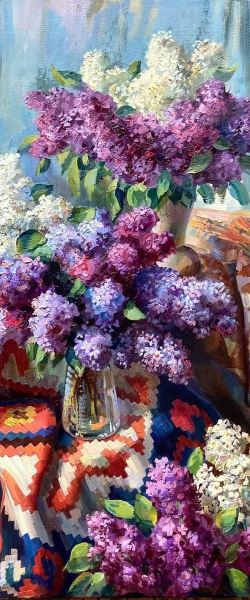Lilacs by Meruzhan Khachatryan