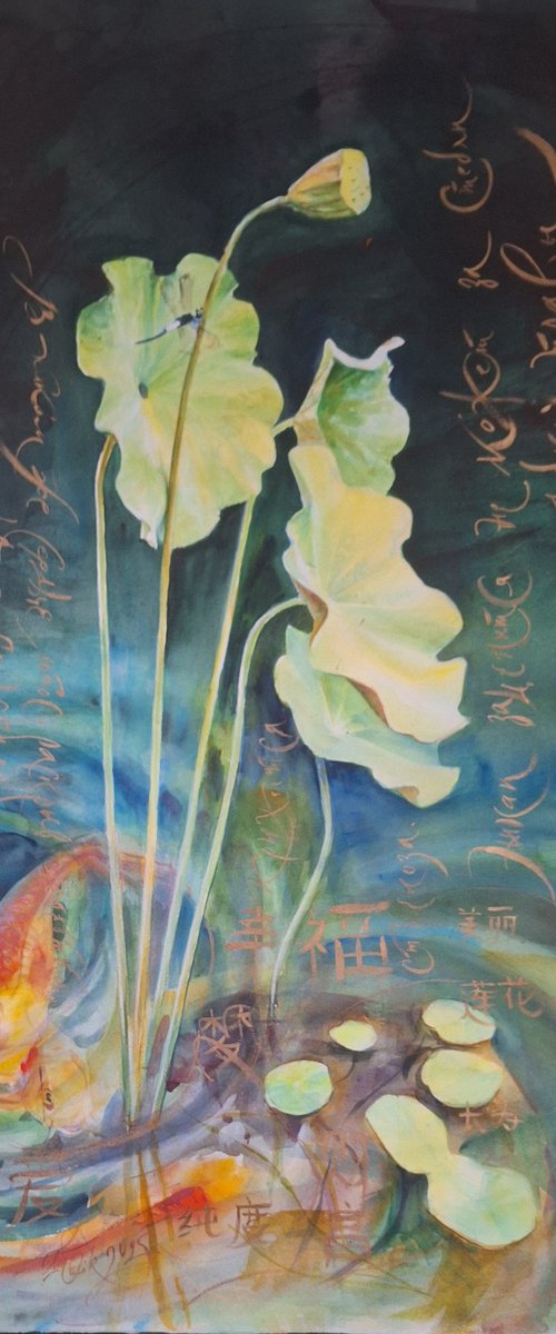 Lotus by Irina Bibik-Chkolian