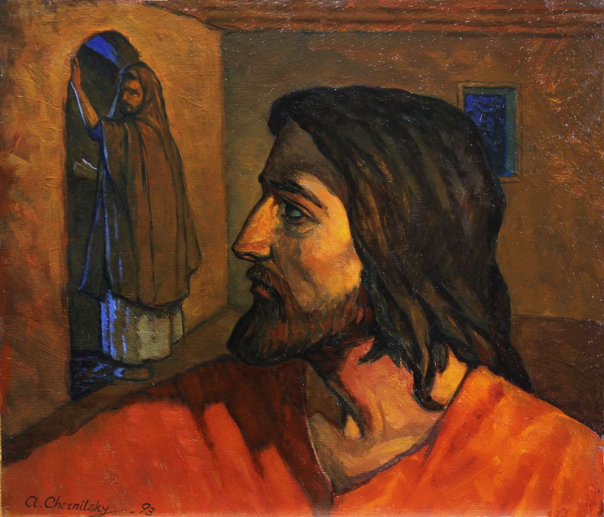 Jesus and Judas by Alexander Chernitsky