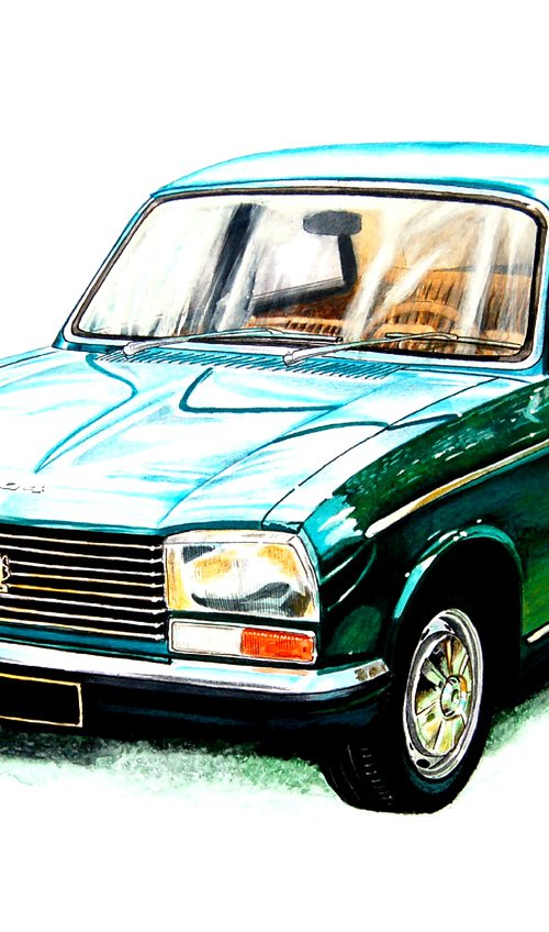 Peugeot 304 by Benjamin Self