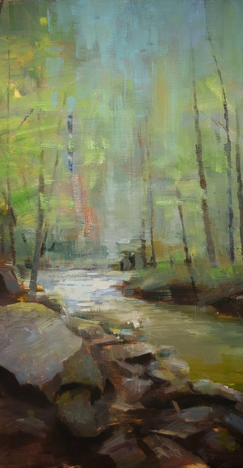 In the forest by Aleksandr Jerochin