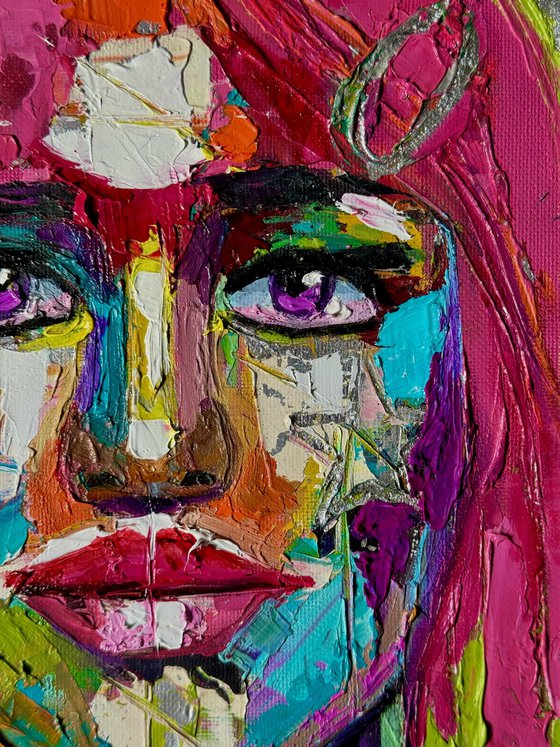 AMOR OR Rose tinted glasses